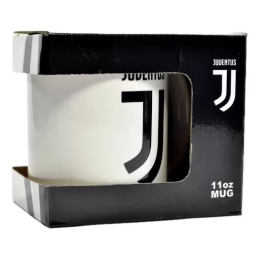 Juventus bögre fekete belső és címer