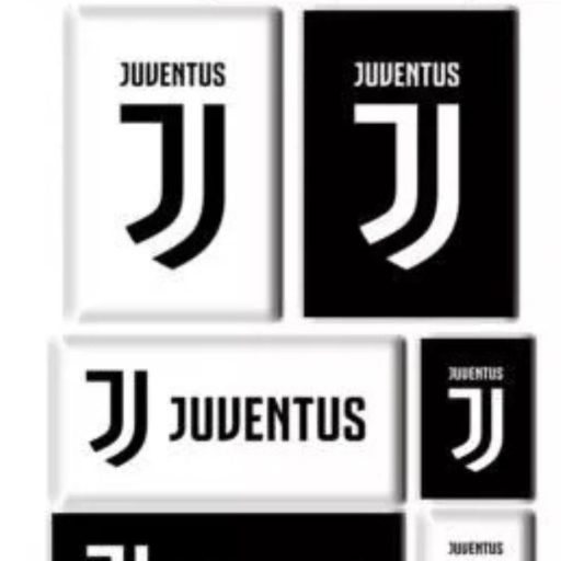 Juventus matrica domború PUFFJUV03