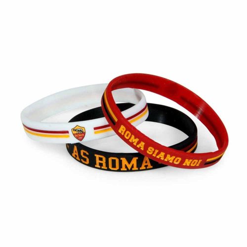 Roma karkötő szilikon 3 db-os fekete-piros-fehér RM1305