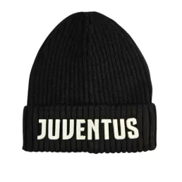 Juventus sapka kötött fekete 3D
