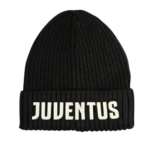 Juventus sapka kötött fekete 3D