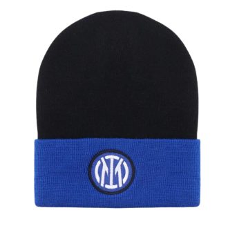Inter sapka kötött visszahajtható címeres