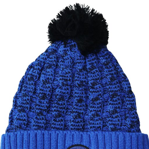 Inter sapka kötött kék címeres