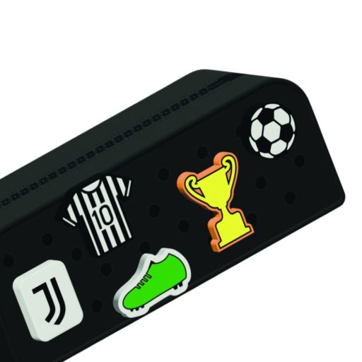 Juventus tolltartó szilikon hasáb kitűzőkkel