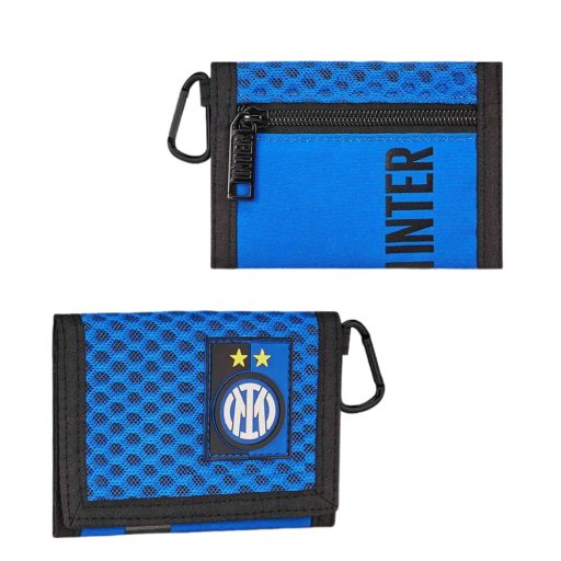 Inter pénztárca tépőzáras karabinerrel