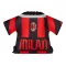 Milan tornazsák fekete csíkos mez alakú