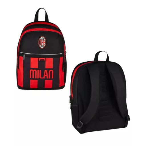 Milan hátizsák, iskolatáska 2 zippes