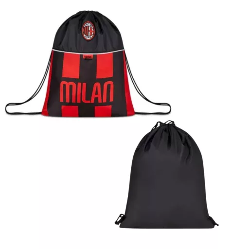 Milan tornazsák fekete nagy