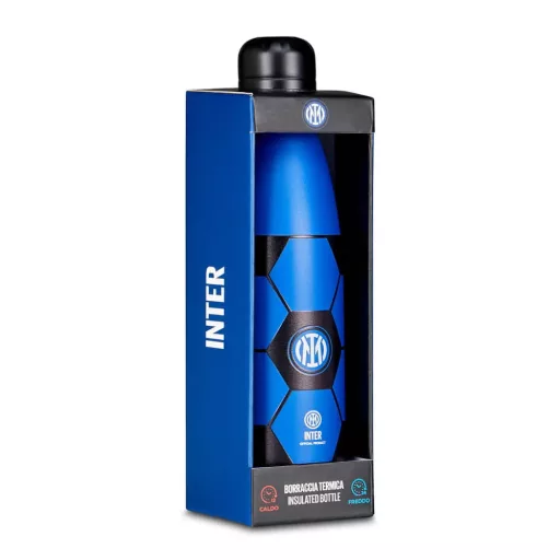 Inter kulacs, termosz 500 ml focis