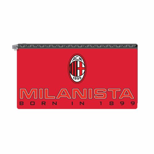 Milan tolltartó lapos piros Milanista