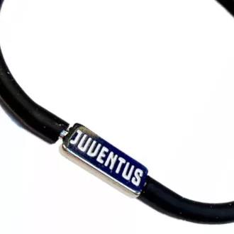 Juventus karkötő fekete szilikon