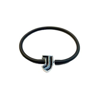 Juventus karkötő fekete szilikon