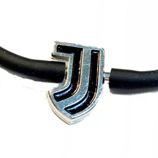 Juventus karkötő fekete szilikon