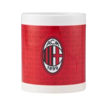 Milan bögre piros címeres