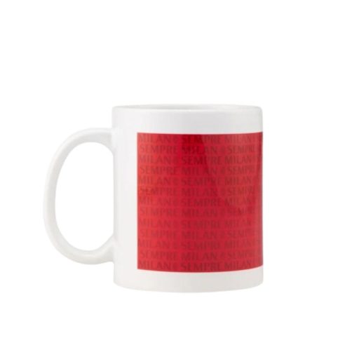 Milan bögre piros címeres