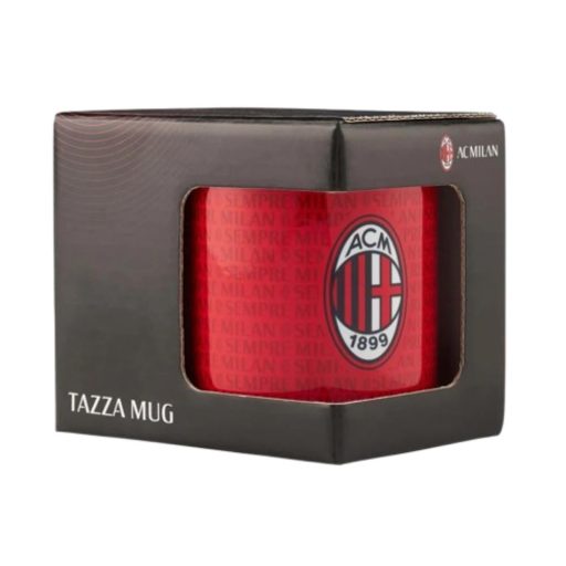 Milan bögre piros címeres