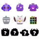   PhatMojo Blox Fruits meglepetés mini figura, 3. széria - DLC kóddal