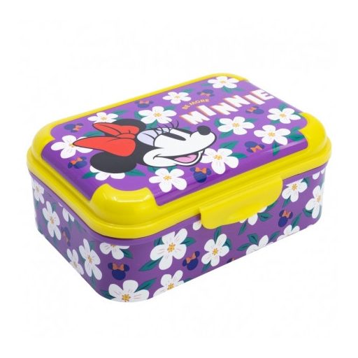 Minnie egér nagy rekeszes szendvicses doboz gyerekeknek