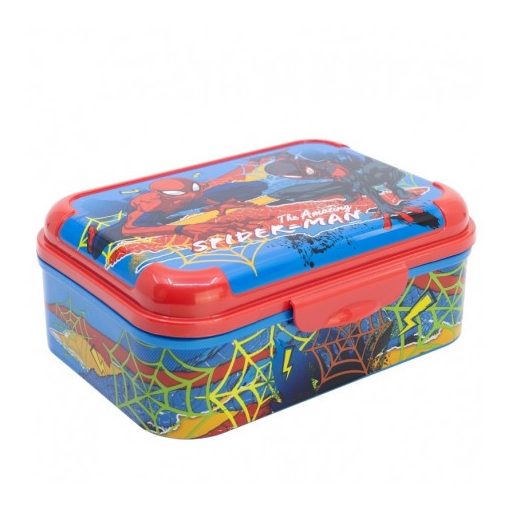 Pókember nagy rekeszes szendvicses doboz gyerekeknek