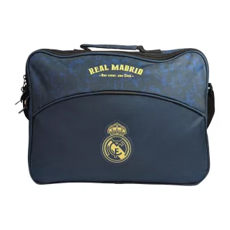 Real Madrid iskolatáska, oldaltáska sötétkék