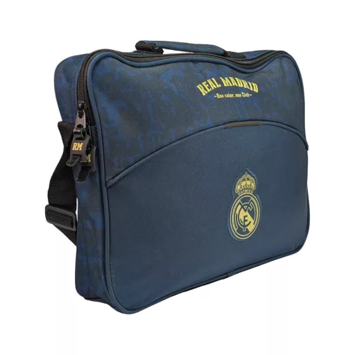 Real Madrid iskolatáska, oldaltáska sötétkék