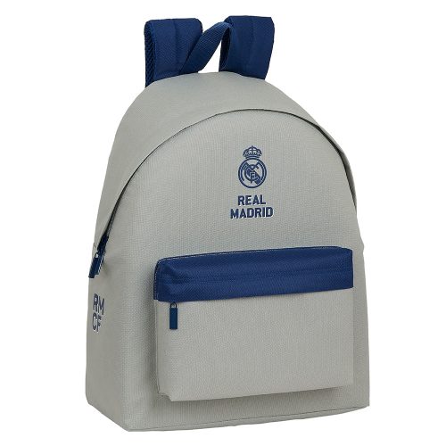 Real Madrid hátizsák, iskolatáska sport szürke