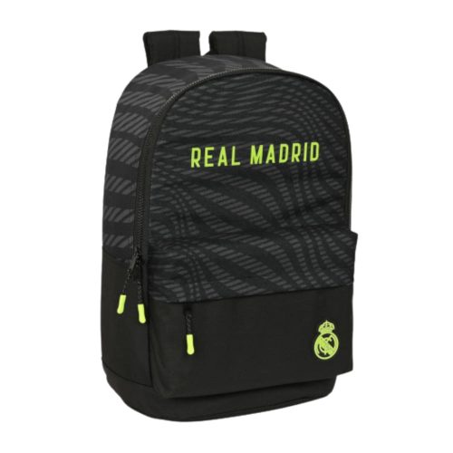 Real Madrid hátizsák, iskolatáska fekete