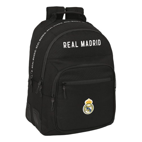 Real Madrid hátizsák, iskolatáska fekete