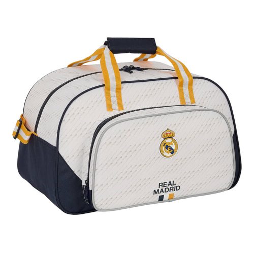 Real Madrid sporttáska, utazótáska közepes fehér-arany