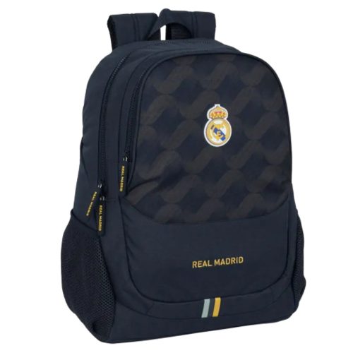 Real Madrid hátizsák, iskolatáska 2 zippes s.kék