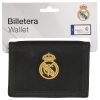 Real Madrid pénztárca tépőzáras fekete-arany