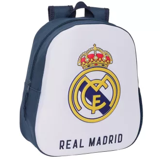 Real Madrid hátizsák kicsi 3D fehér