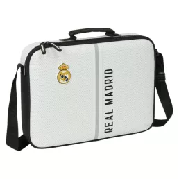 Real Madrid oldaltáska, iskolatáska nagy fehér 2026