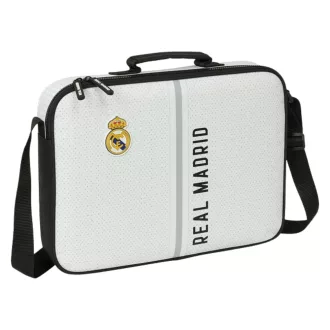 Real Madrid oldaltáska, iskolatáska nagy fehér 2026