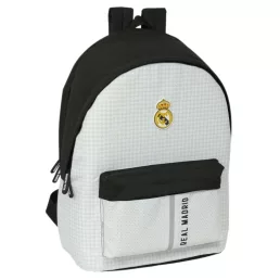 Real Madrid hátizsák, iskolatáska fehér Laptop