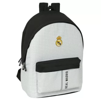 Real Madrid hátizsák, iskolatáska fehér Laptop