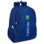 Barcelona hátizsák, iskolatáska 2 zippes kék