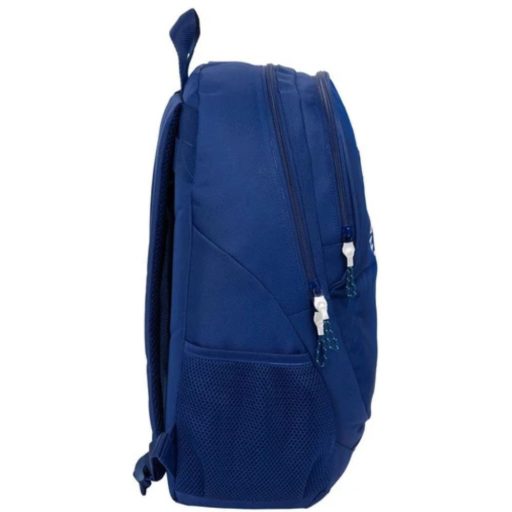 Barcelona hátizsák, iskolatáska 2 zippes kék