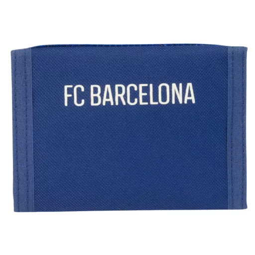 Barcelona pénztárca tépőzáras kék
