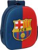 Barcelona hátizsák 3D kék-piros