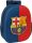 Barcelona hátizsák 3D kék-piros