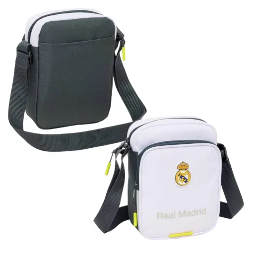 Real Madrid oldaltáska közepes fehér 2026