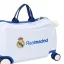 Real Madrid bőrönd gyerek ráülős fehér