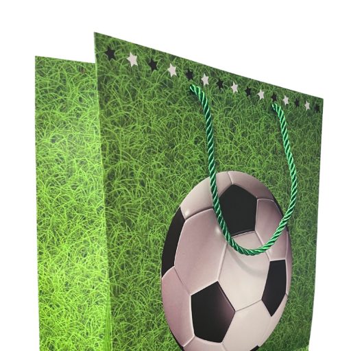 Focis ajándéktasak zöld