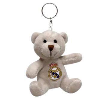 Real Madrid kulcstartó plüss maci
