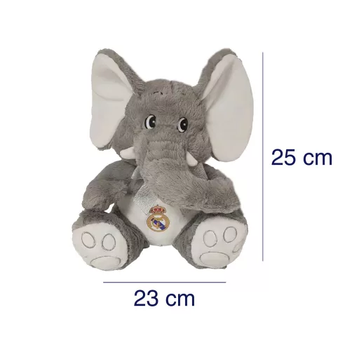Real Madrid plüss elefánt 25 cm