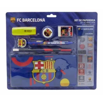 Barcelona iskolai szett matricával