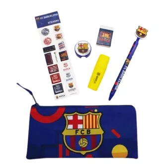 Barcelona iskolai szett matricával