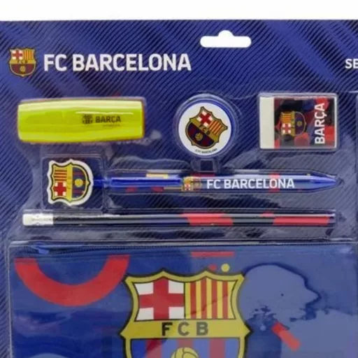 Barcelona iskolai szett matricával