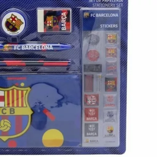 Barcelona iskolai szett matricával